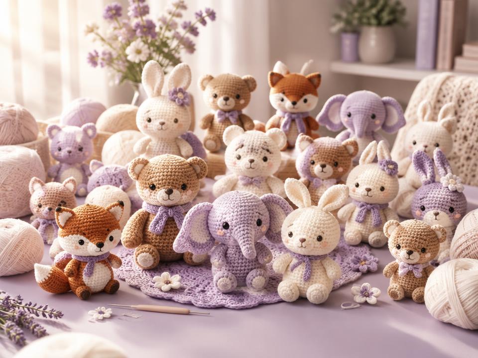 +6000 patrones de amigurumis de animalitos + videos