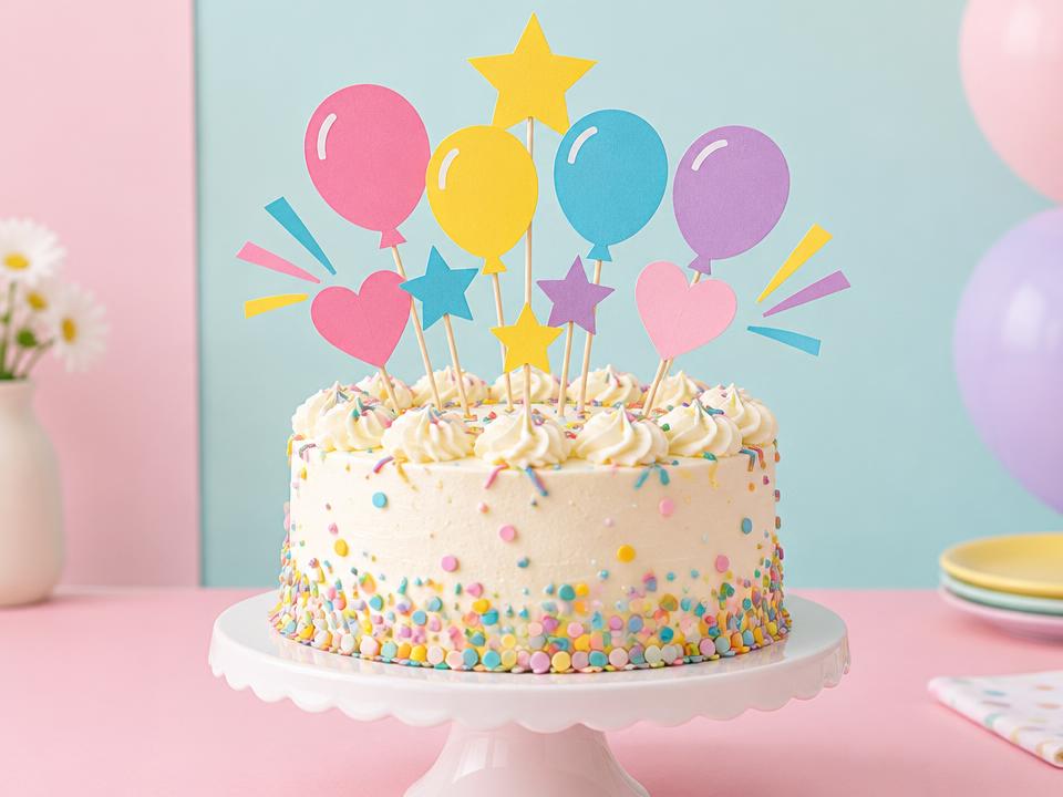 Pack +300 Cake Toppers